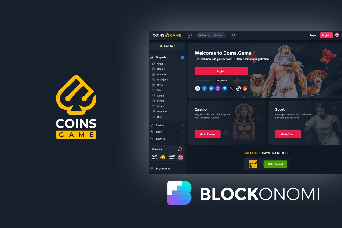 Coins Game Casino Review: A Detailed Look at This Exciting Online Gambling Destination" Bitcoín.com